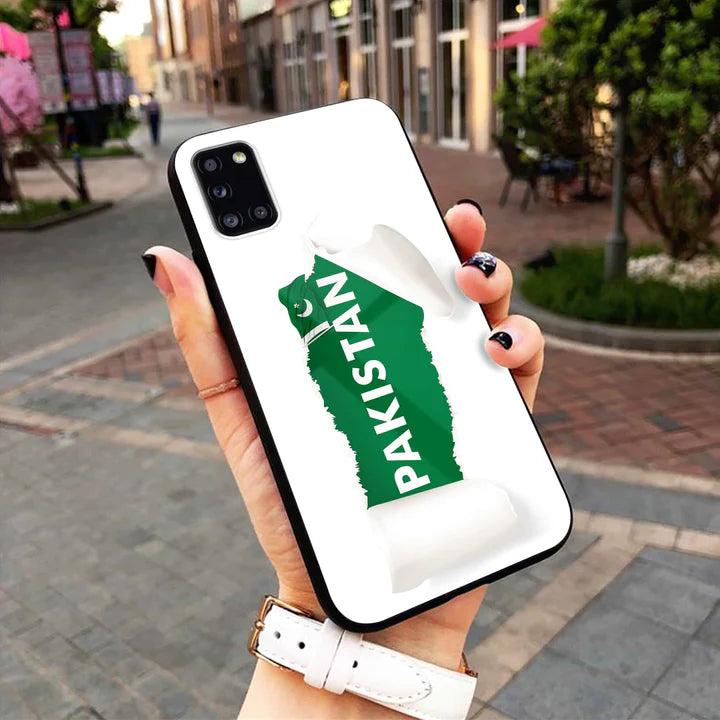 Pakistani Flag Premium Glass Phone Case All Models