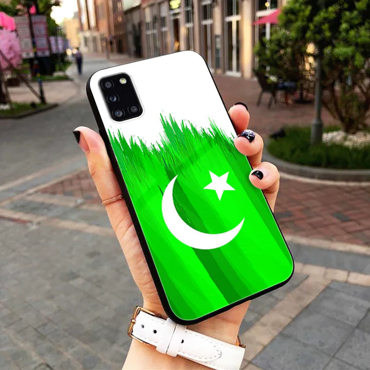 Pakistani Flag Premium Glass Phone Case All Models