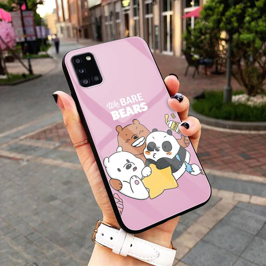 Cartoon Series Premium Glass Case All Models