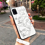 Girls Line Art - HQ Ultra Shine Premium Glass Phone Case All Models