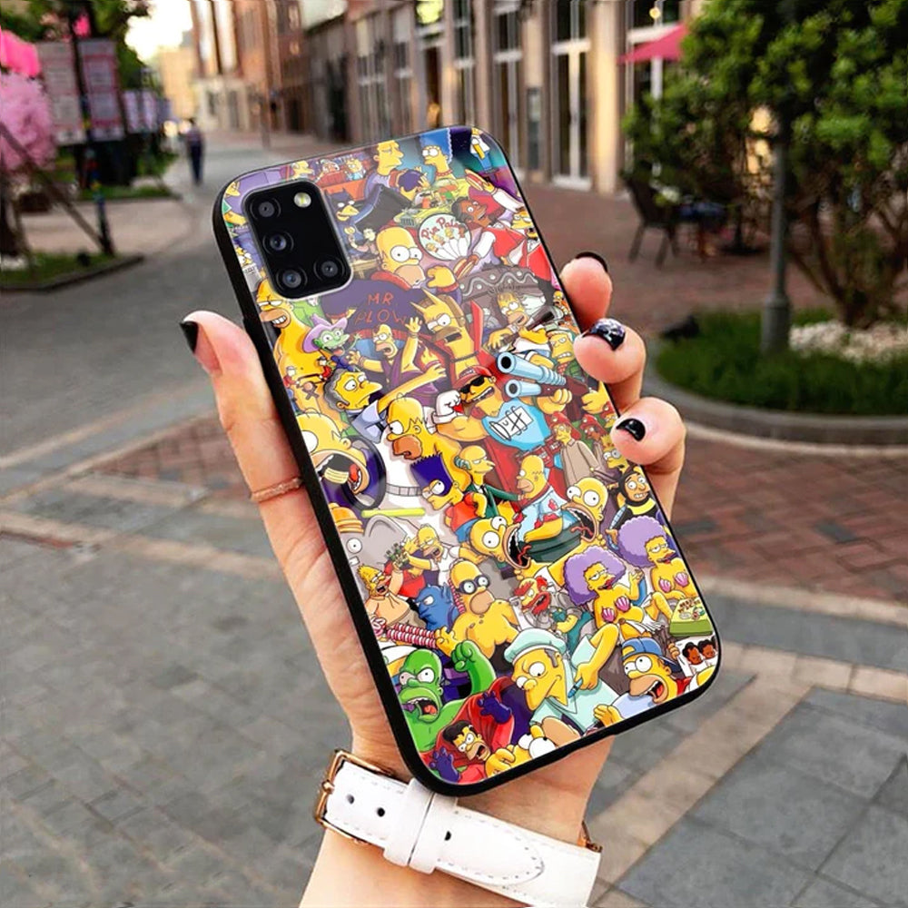 Cartoon Series Premium Glass Case All Models