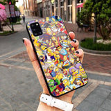 Cartoon Series Premium Glass Case All Models