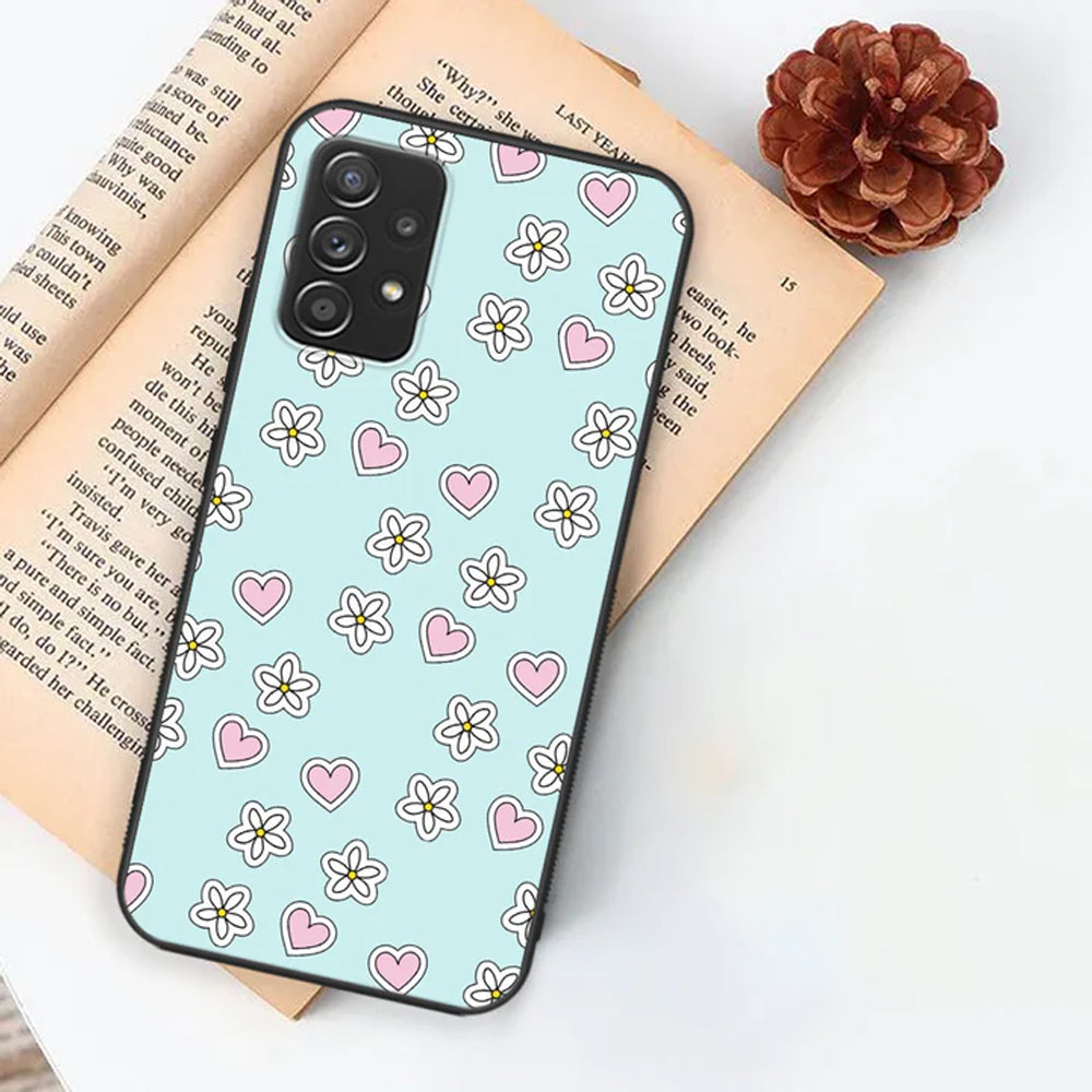 Floral Design Series - HQ Ultra Shine Premium Glass Phone Case All Models