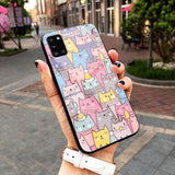 Cartoon Series Premium Glass Case All Models