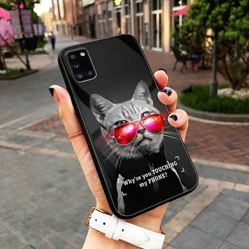 Cat Series Premium Glass Phone Case All Models