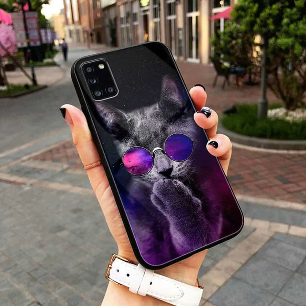 Cat Series Premium Glass Phone Case All Models