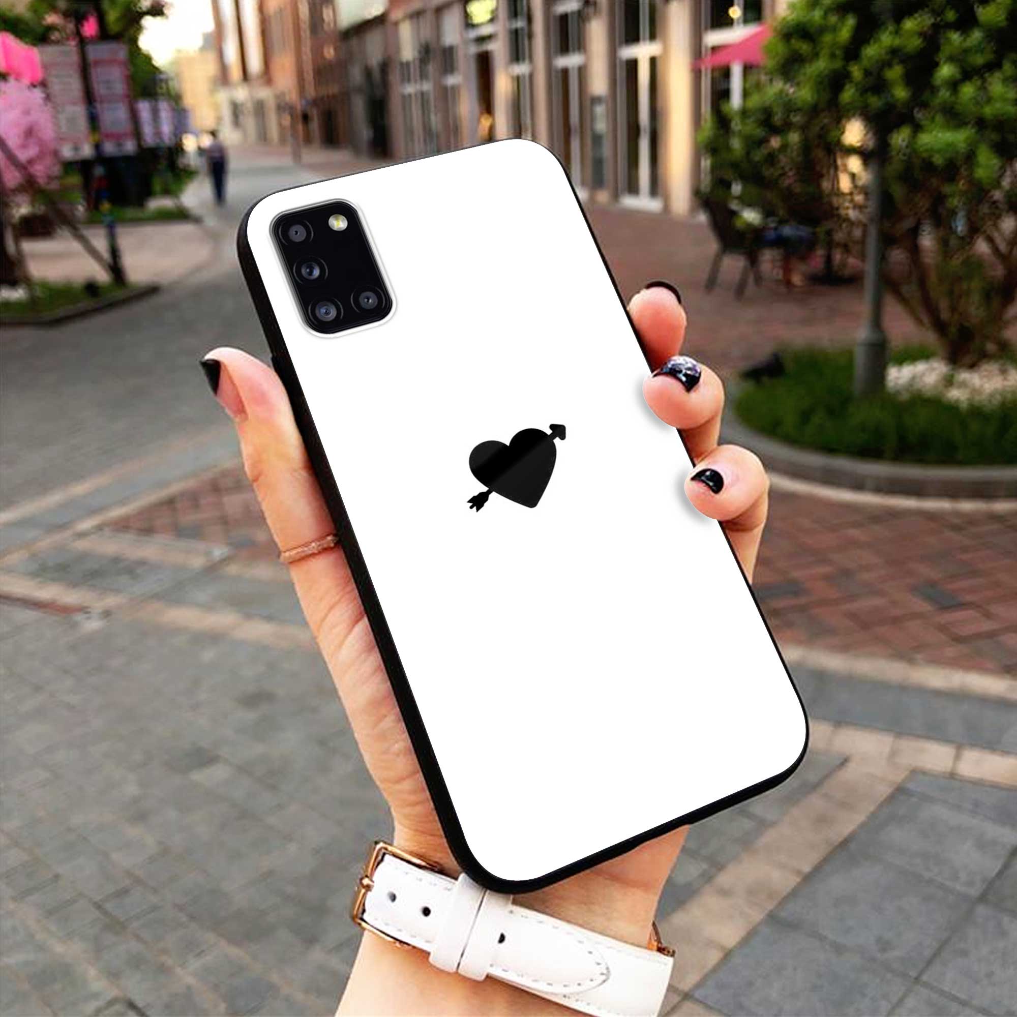 Heart Trending Designs Premium Glass Case All Models