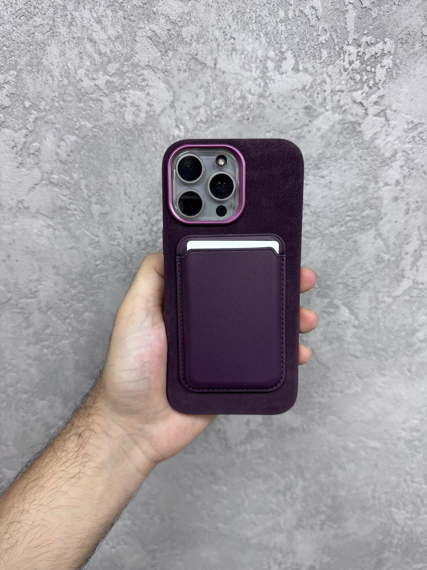 Alcantara Cover + MagSafe Wallet