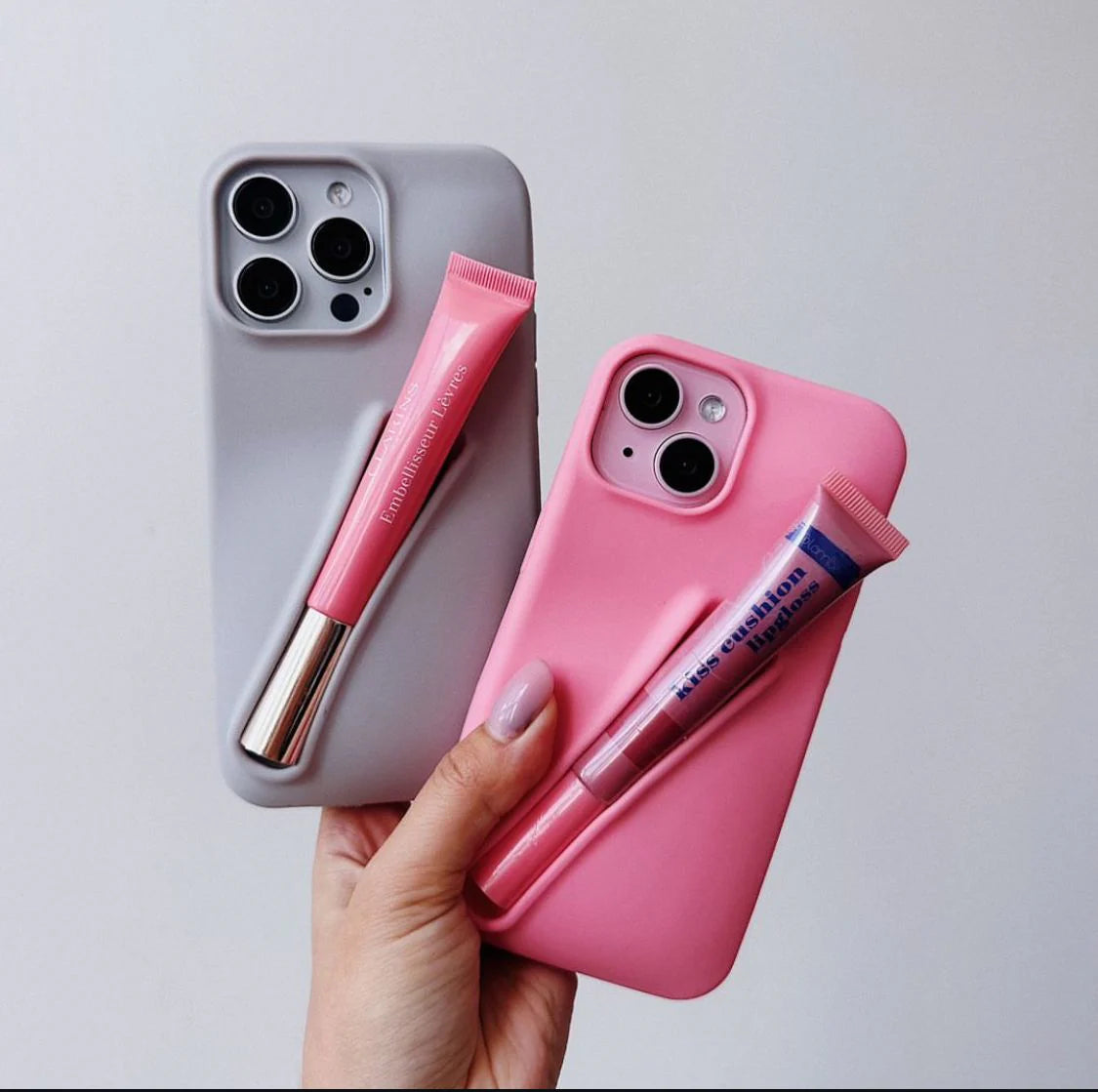 Lip-Gloss Holder Case for iPhone