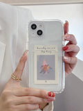 Silicone Transparent case with card holder