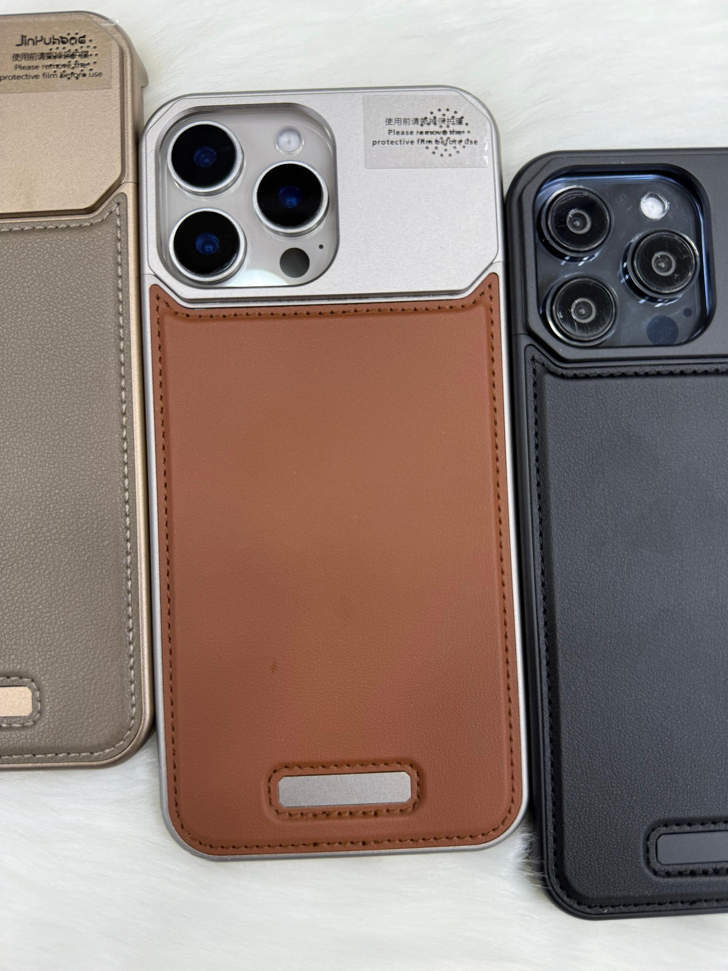 Armor King Aluminum + Leather Heat Dissipation Aromatherapy Protective Cover Case