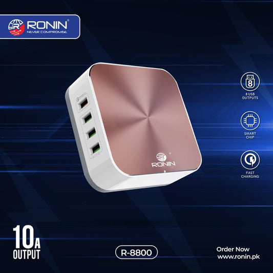 RONIN Desktop Charger 8USB 10A