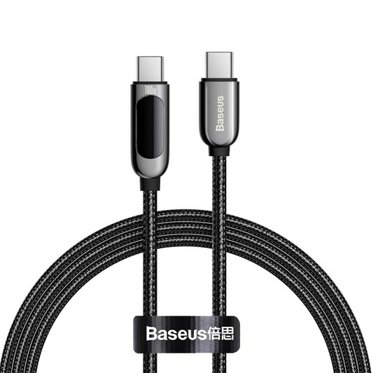 Baseus Digital Display Charging Data Cable  C To C